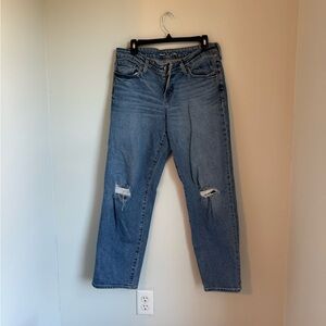 Old Navy Light Blue Flare & Wide Leg Jeans